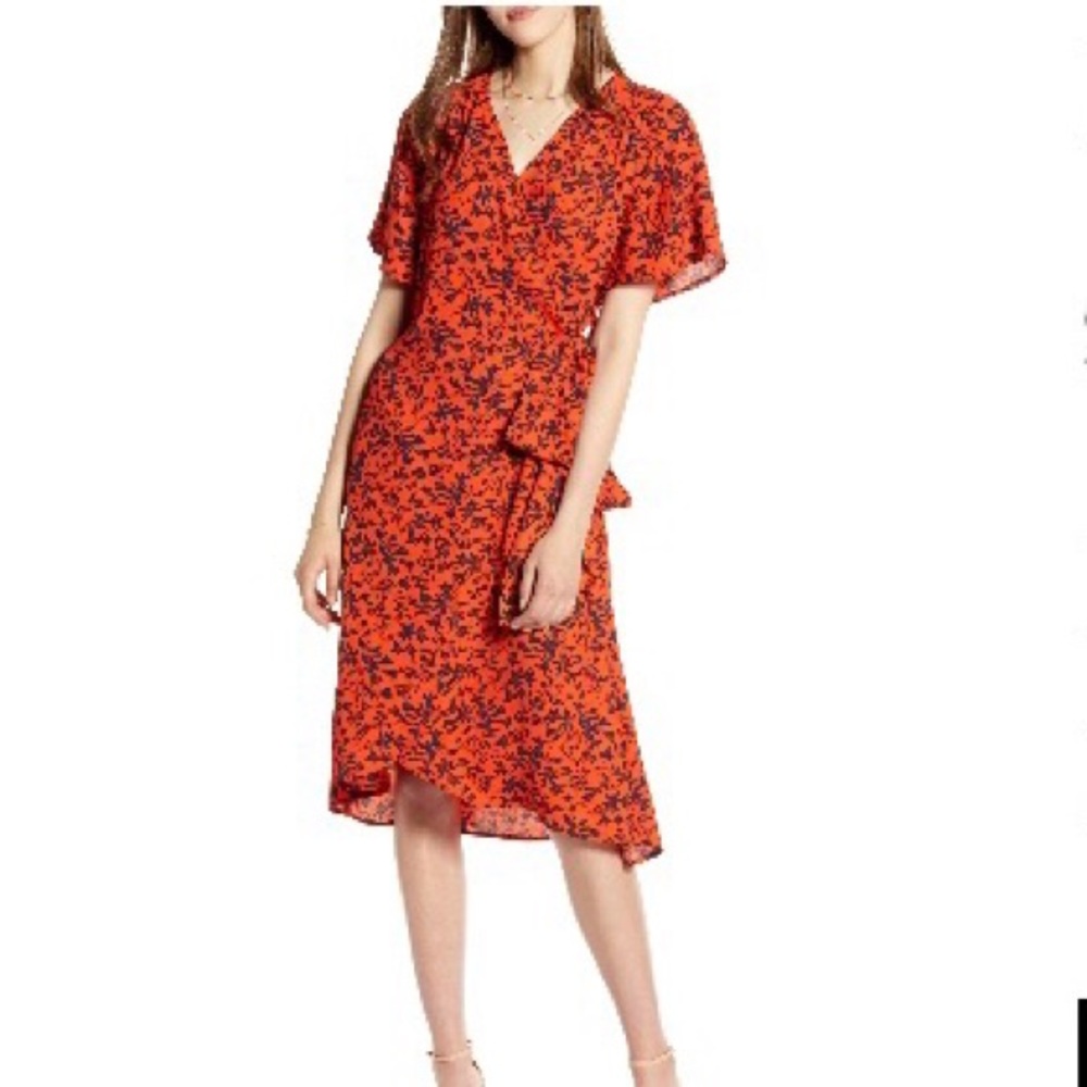 Halogen Wrap Dress